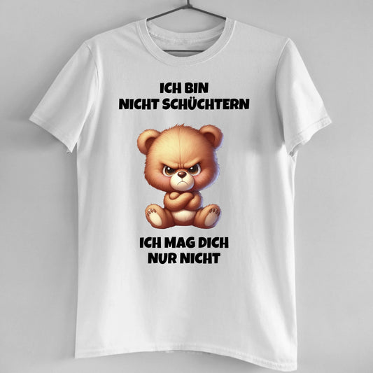 Nicht schüchtern - Organic Men's Shirt (personalisierbar)