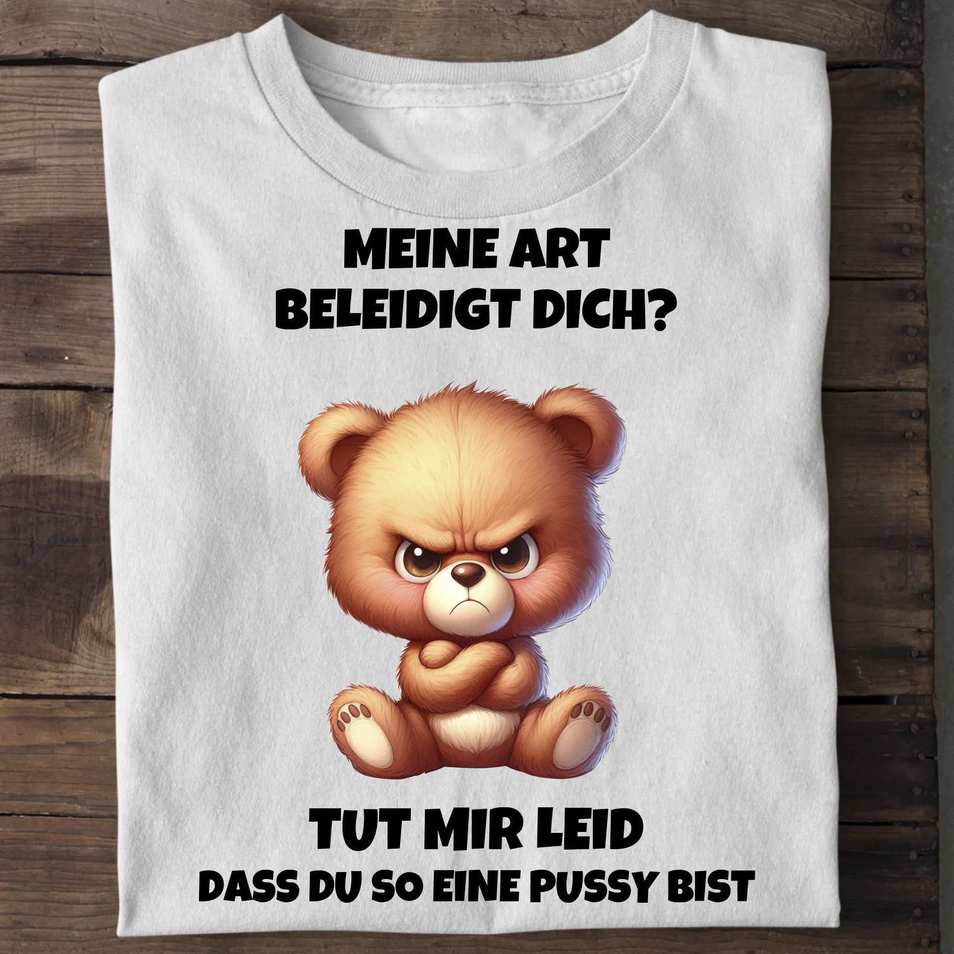 Pussy - Organic Men's Shirt (personalisierbar) Crafter T-Shirt ST ST White