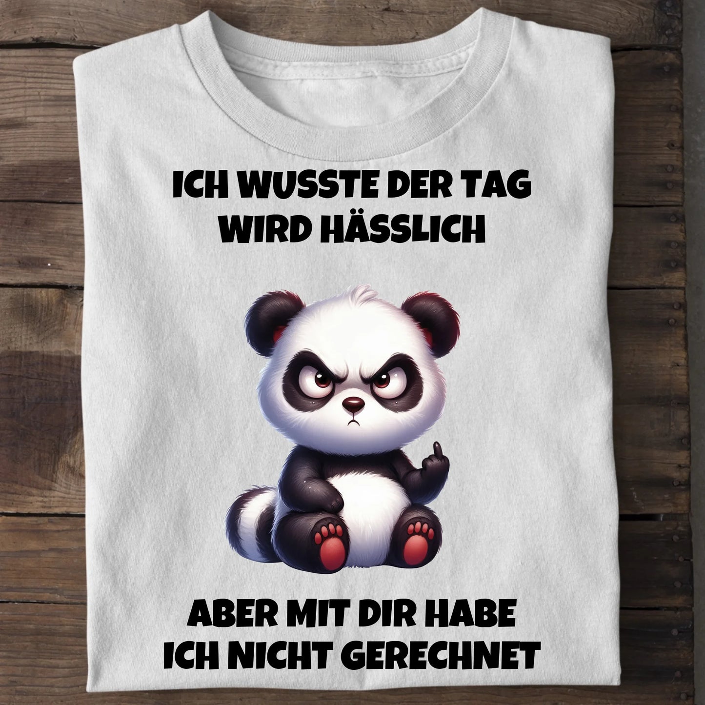 Der Tag wird hässlich - Organic Men's Shirt (personalisierbar) Crafter T-Shirt ST ST White