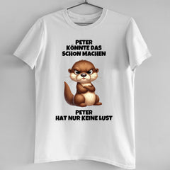 Nur keine Lust - Organic Men's Shirt (personalisierbar)