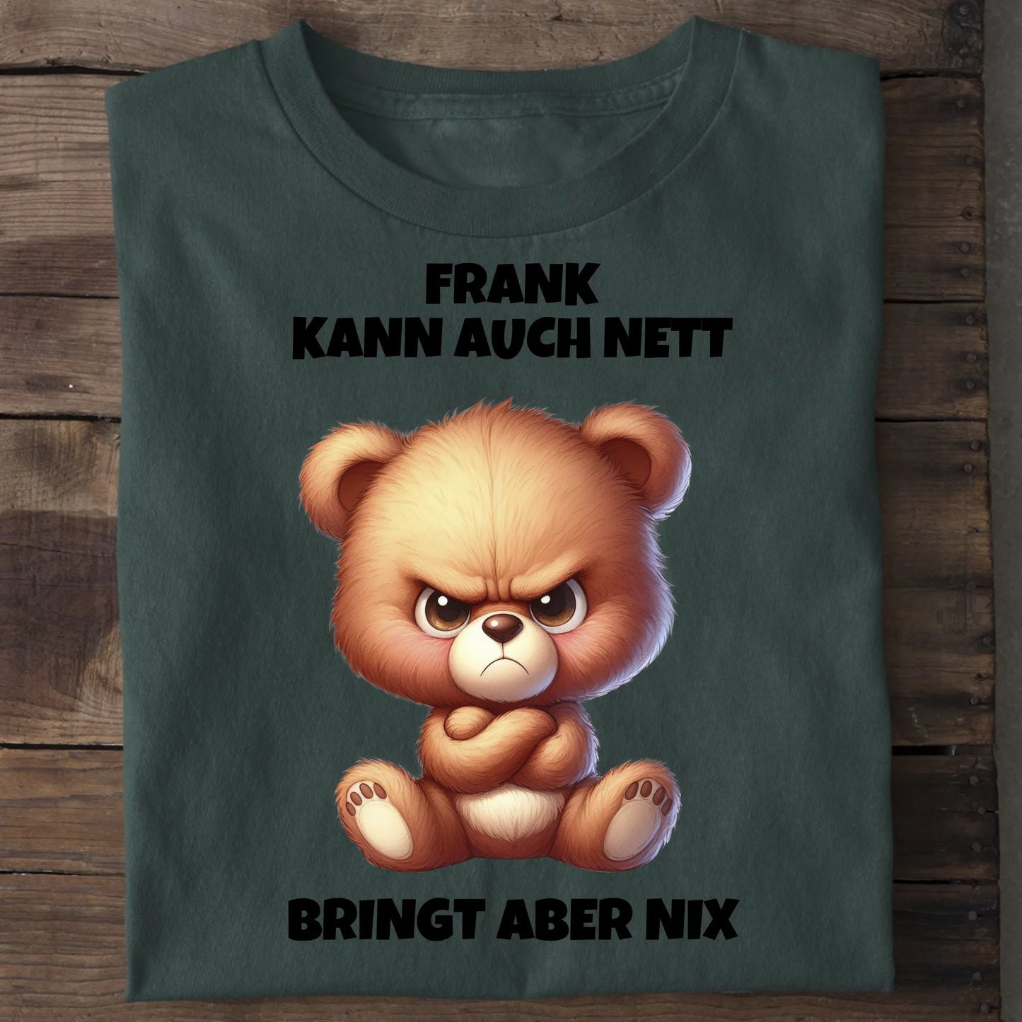 Bringt aber nix - Organic Men's Shirt (personalisierbar) Crafter T-Shirt ST ST Bottled-Green