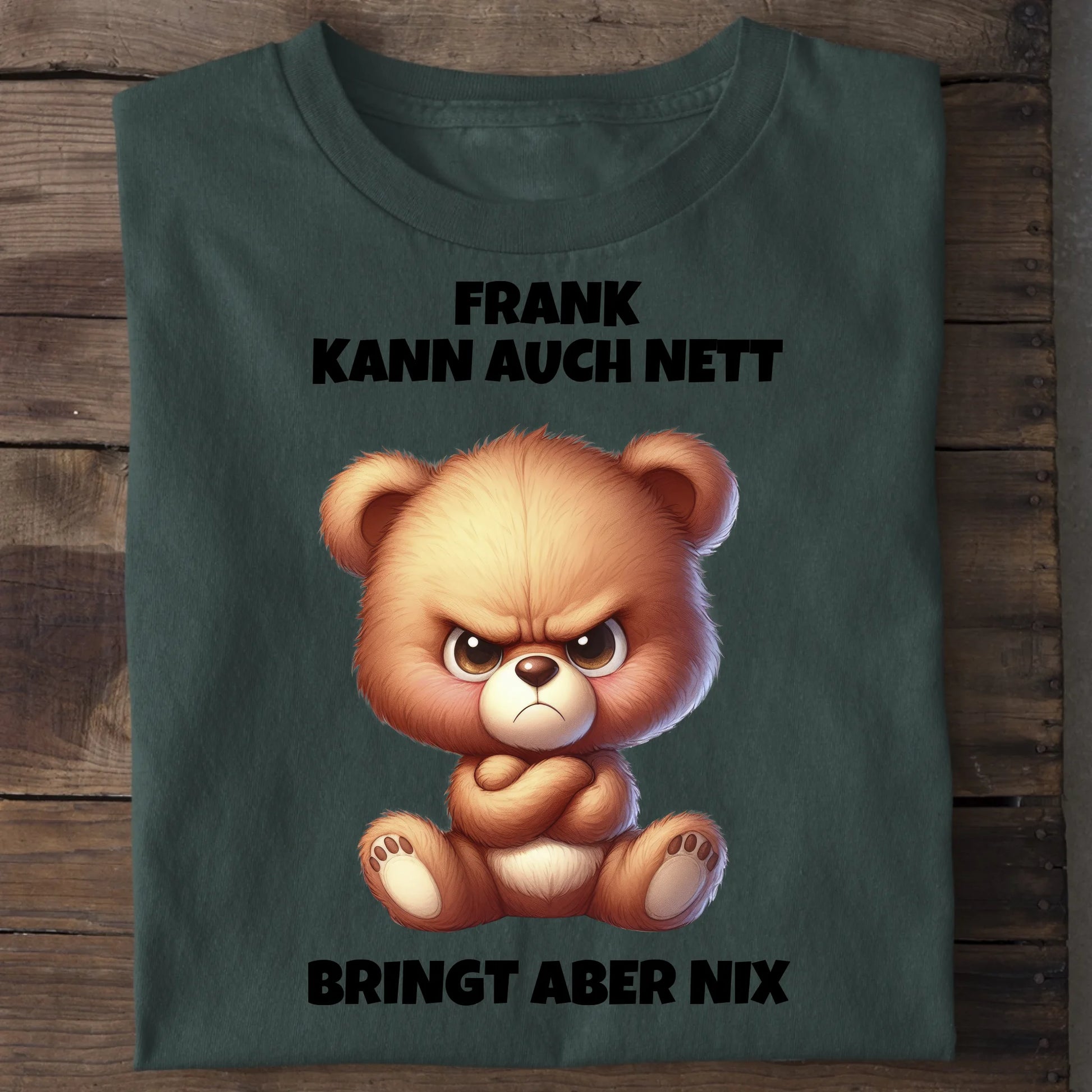 Bringt aber nix - Organic Men's Shirt (personalisierbar) Crafter T-Shirt ST ST Bottled-Green