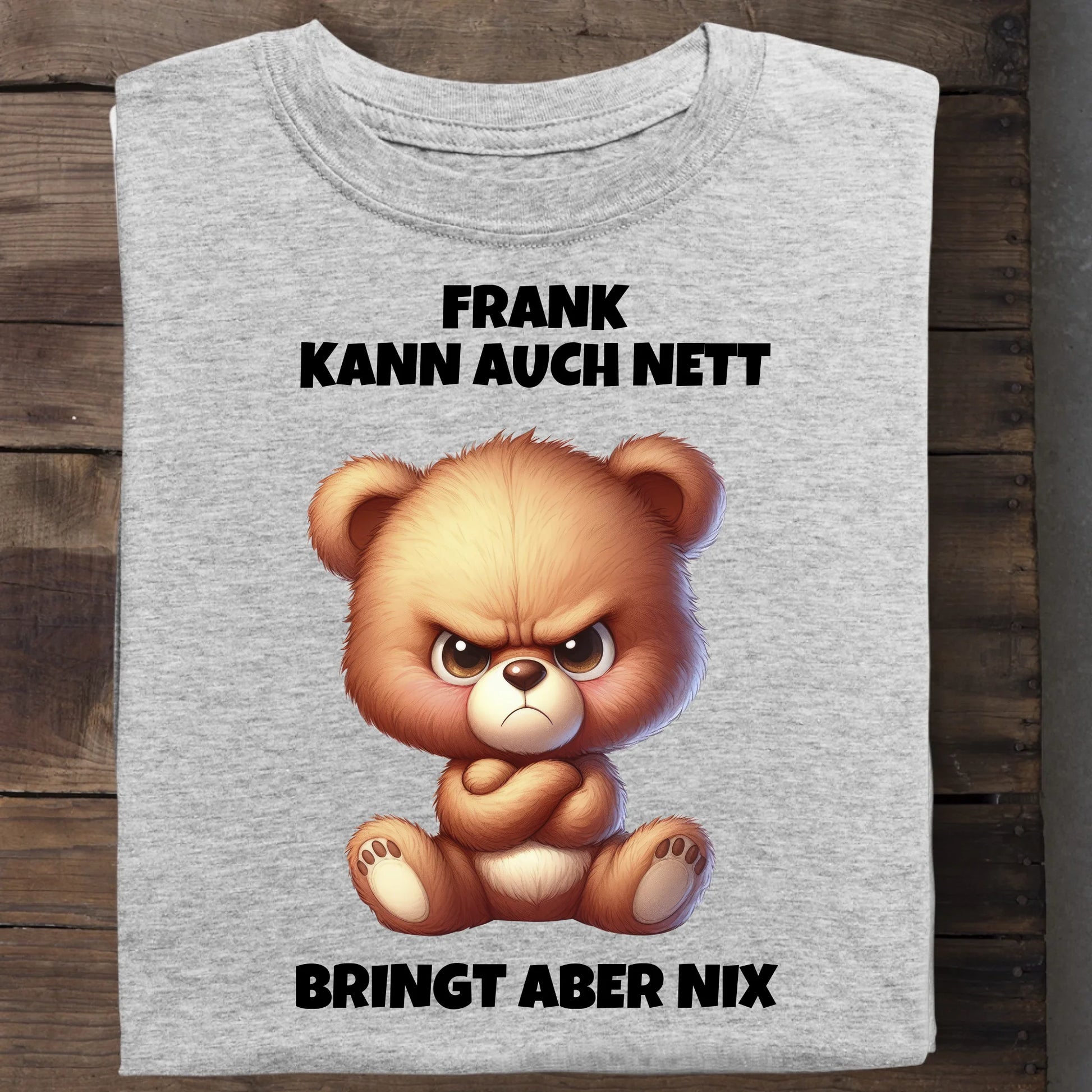 Bringt aber nix - Organic Men's Shirt (personalisierbar) Crafter T-Shirt ST ST Heather-Grey