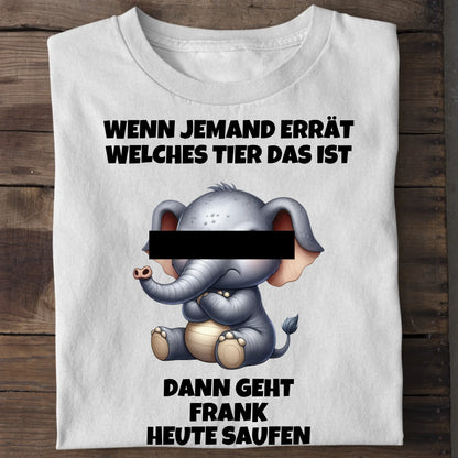 Wer errät das Tier? - Organic Men's Shirt (personalisierbar) Crafter T-Shirt ST ST White