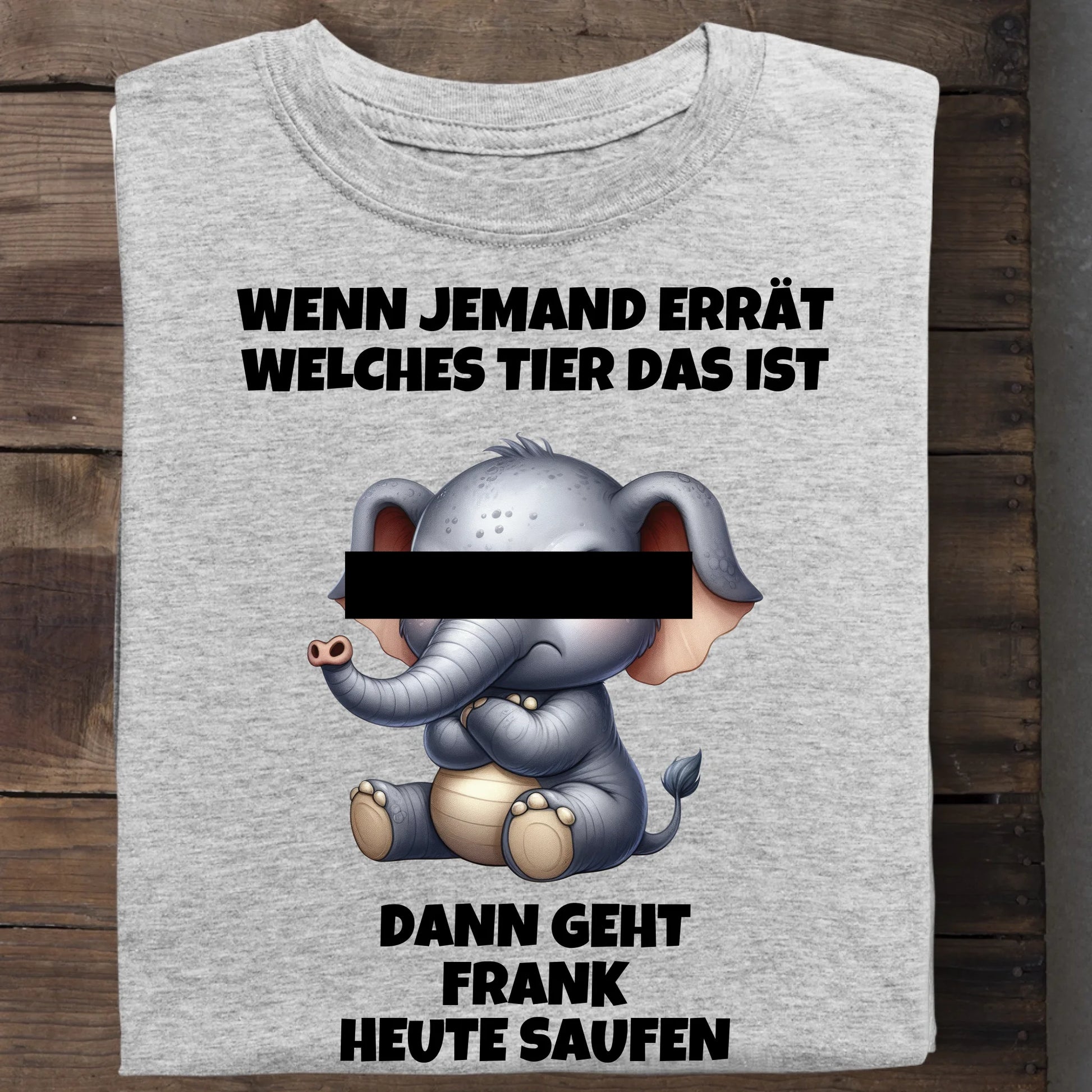 Wer errät das Tier? - Organic Men's Shirt (personalisierbar) Crafter T-Shirt ST ST Heather-Grey