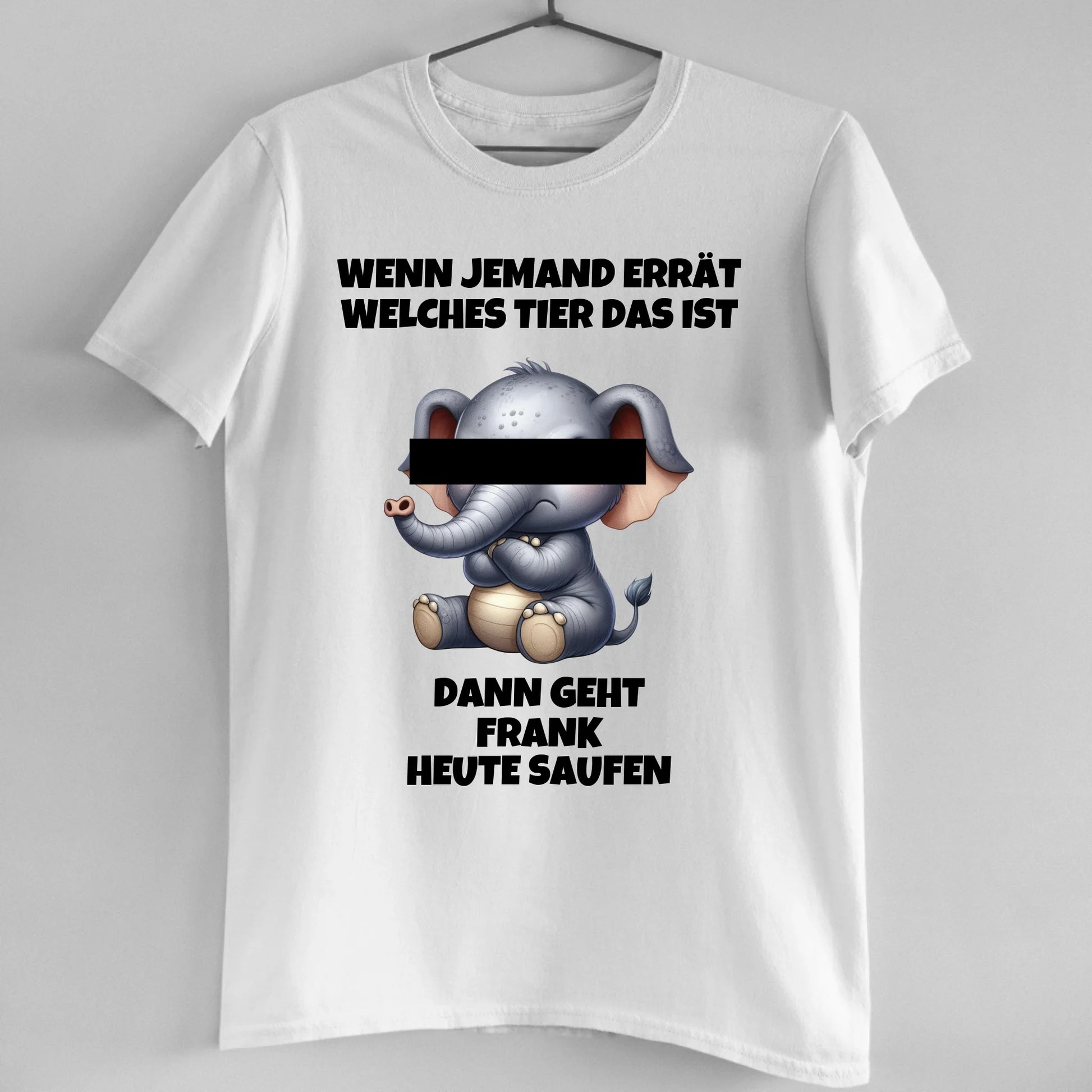 Wer errät das Tier? - Organic Men's Shirt (personalisierbar)
