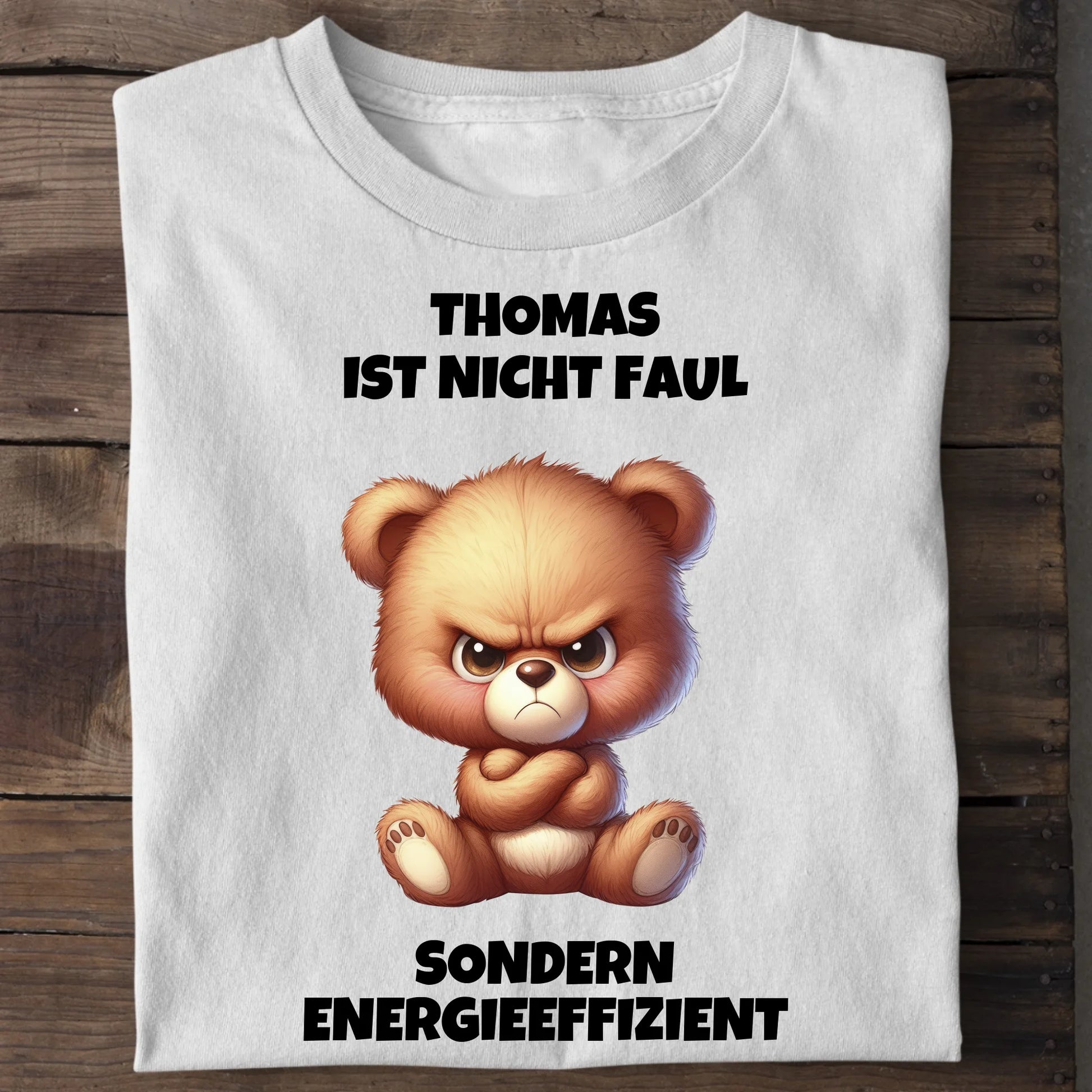 Energieeffizient - Organic Men's Shirt (personalisierbar) Crafter T-Shirt ST ST White