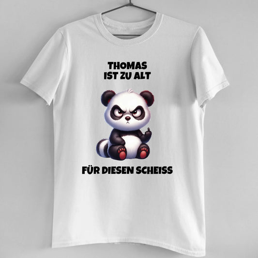 Zu alt - Organic Men's Shirt (personalisierbar)