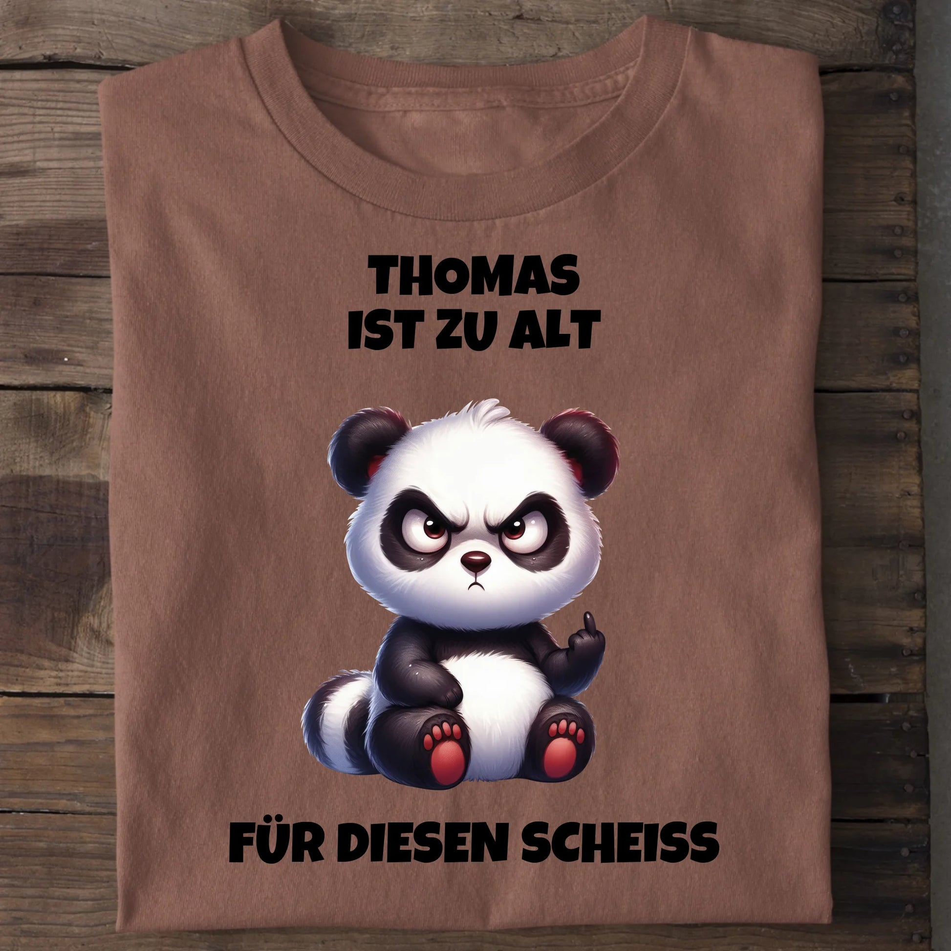 Zu alt - Organic Men's Shirt (personalisierbar) Crafter T-Shirt ST ST Heritage-Brown