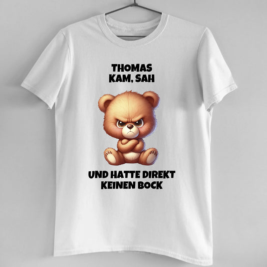 Direkt keinen Bock - Organic Men's Shirt (personalisierbar)