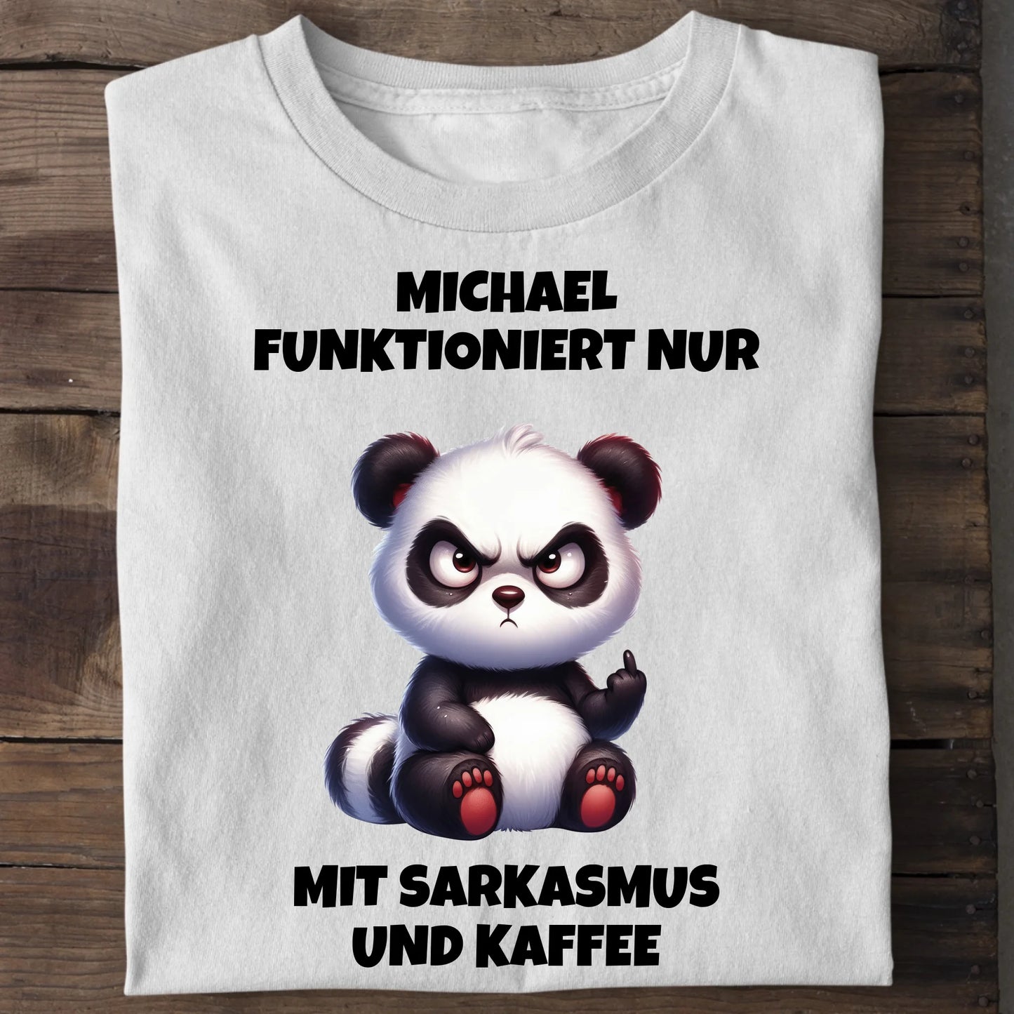 Sarkasmus und Kaffee - Organic Men's Shirt (personalisierbar) Crafter T-Shirt ST ST White