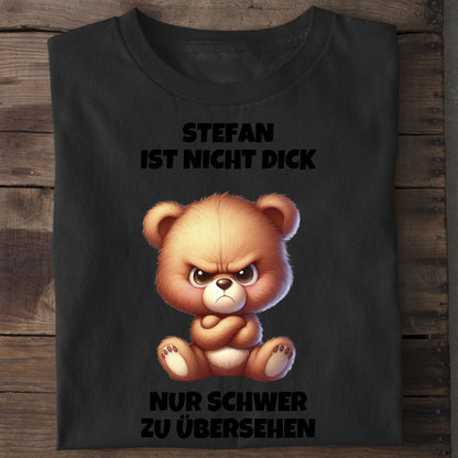 Schwer zu übersehen - Organic Men's Shirt (personalisierbar) Crafter T-Shirt ST ST Black