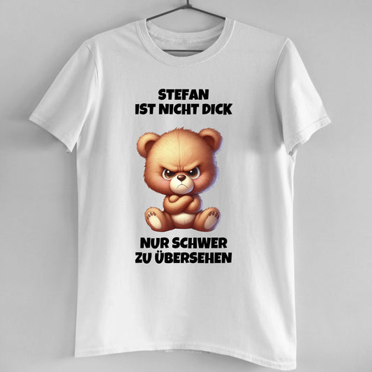 Schwer zu übersehen - Organic Men's Shirt (personalisierbar)
