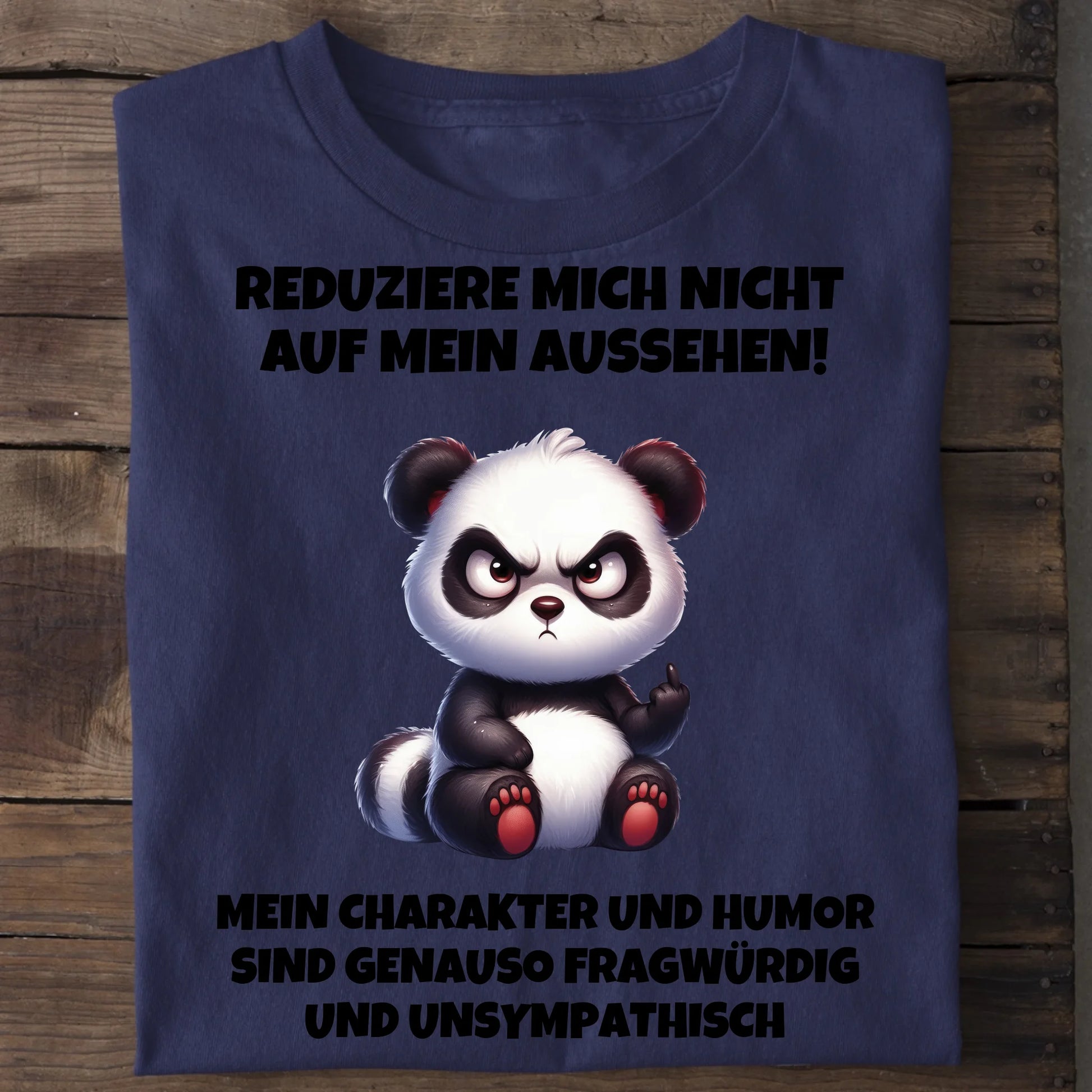 Fragwürdig und unsympathisch - Organic Men's Shirt (personalisierbar) Crafter T-Shirt ST ST French-Navy