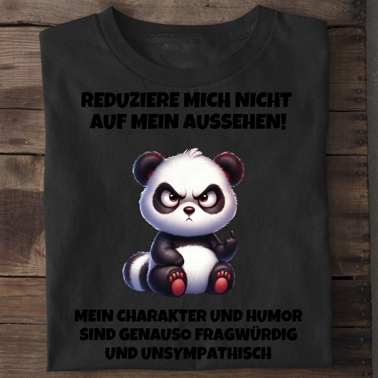 Fragwürdig und unsympathisch - Organic Men's Shirt (personalisierbar) Crafter T-Shirt ST ST Black