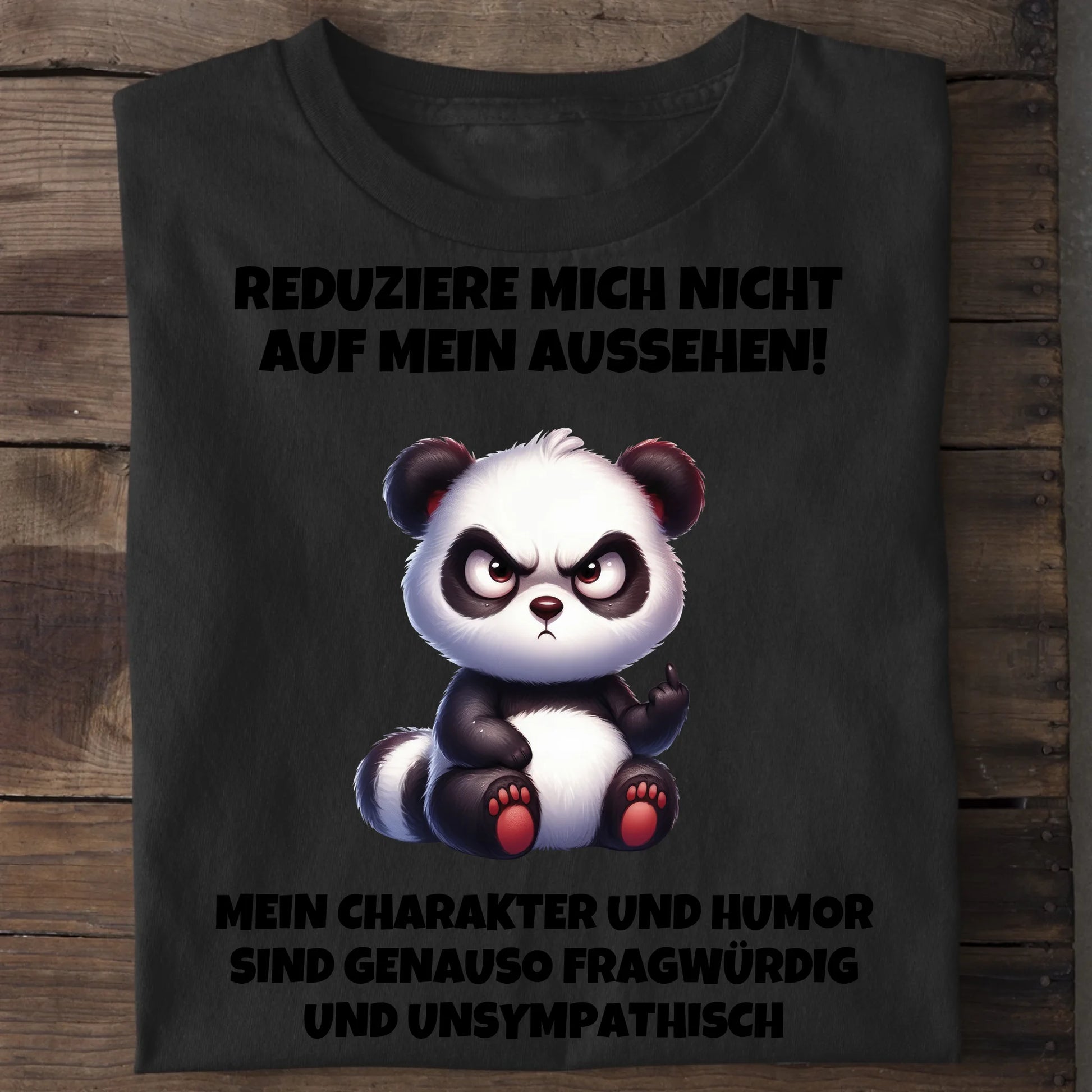 Fragwürdig und unsympathisch - Organic Men's Shirt (personalisierbar) Crafter T-Shirt ST ST Black