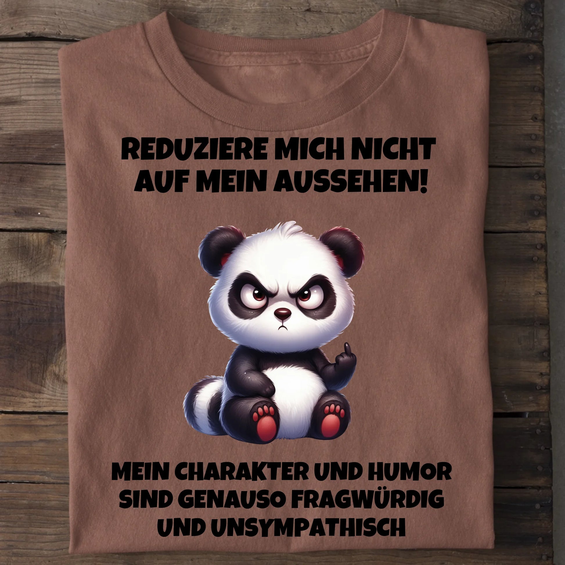 Fragwürdig und unsympathisch - Organic Men's Shirt (personalisierbar) Crafter T-Shirt ST ST Heritage-Brown
