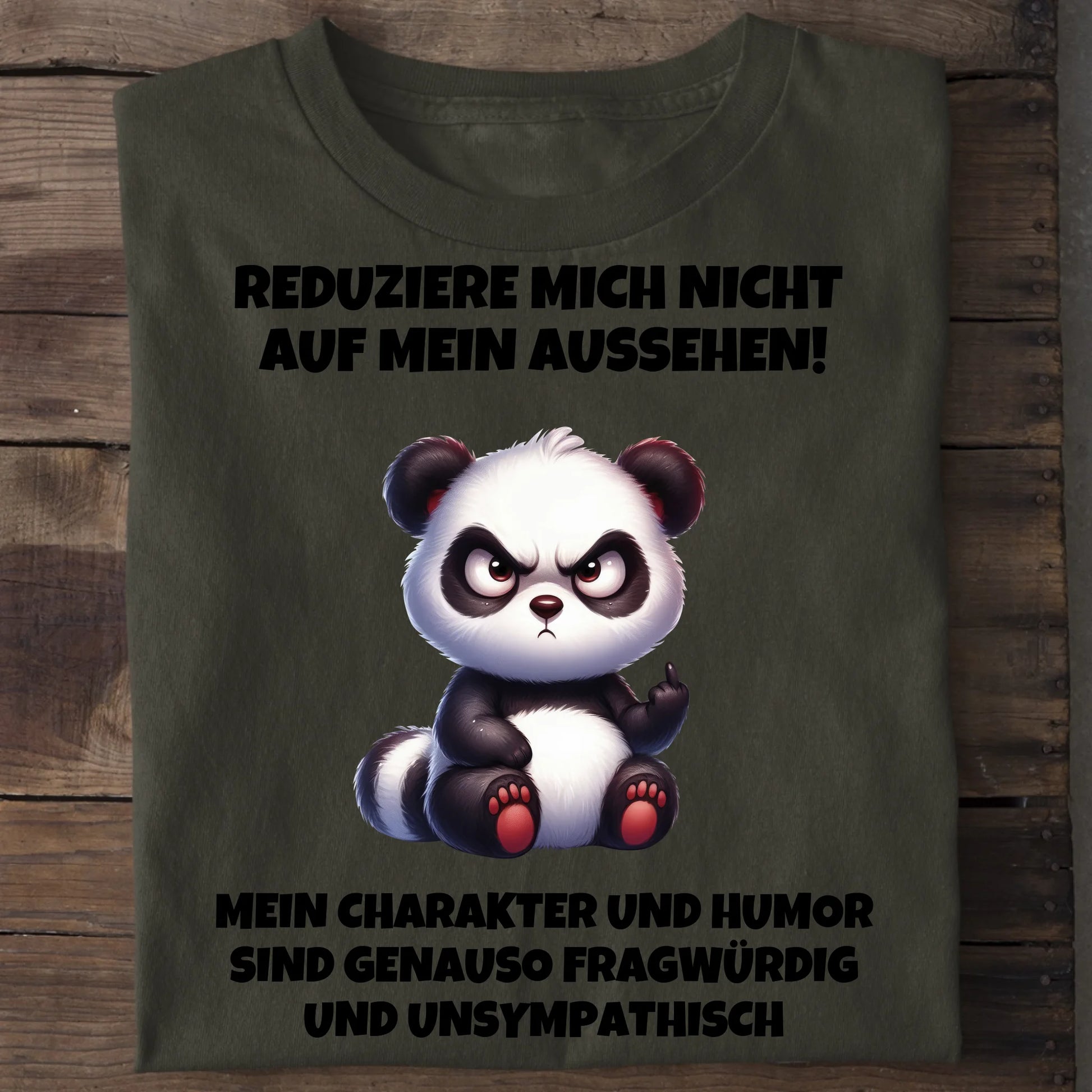 Fragwürdig und unsympathisch - Organic Men's Shirt (personalisierbar) Crafter T-Shirt ST ST Khaki
