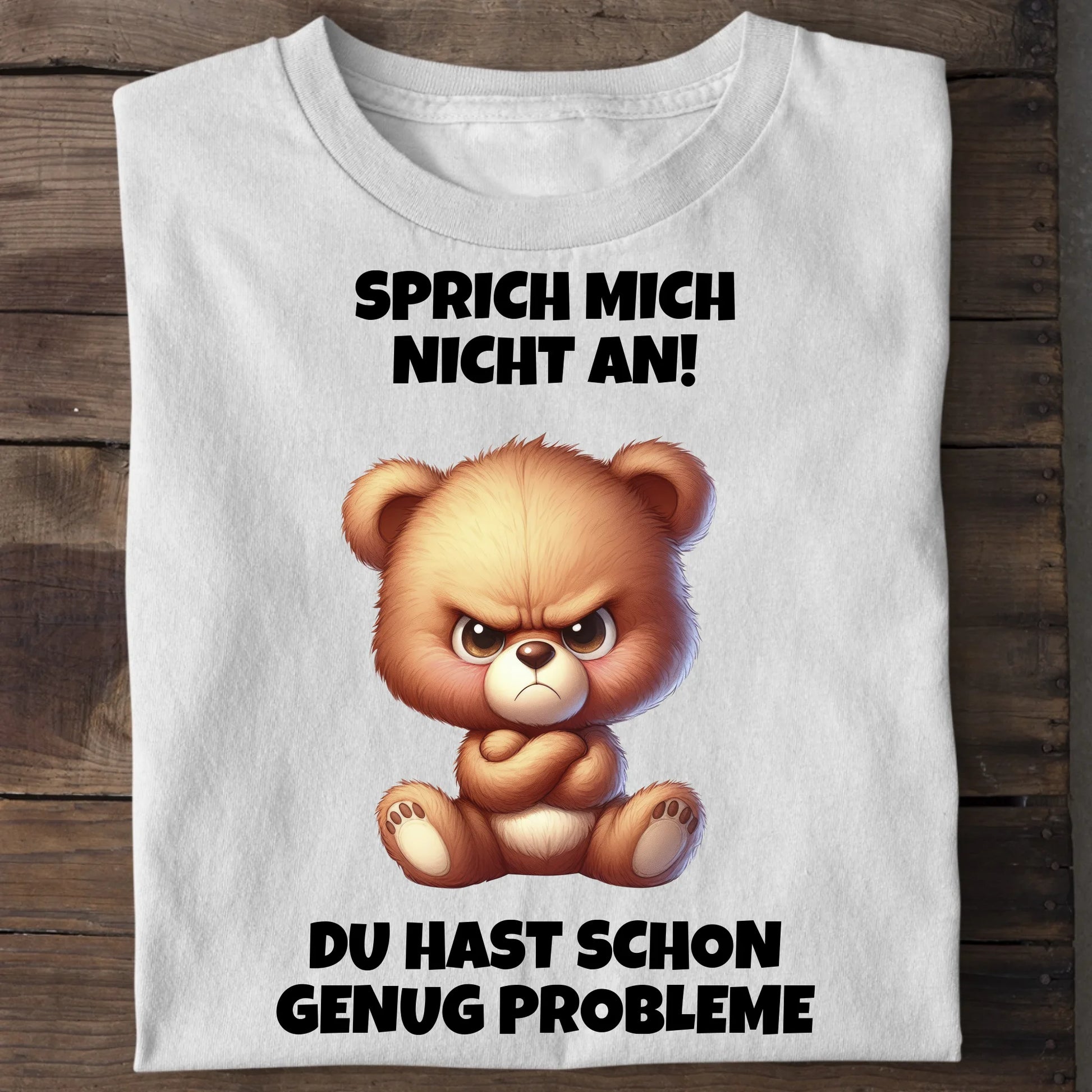 Sprich mich nicht an! - Organic Men's Shirt (personalisierbar) Crafter T-Shirt ST ST White