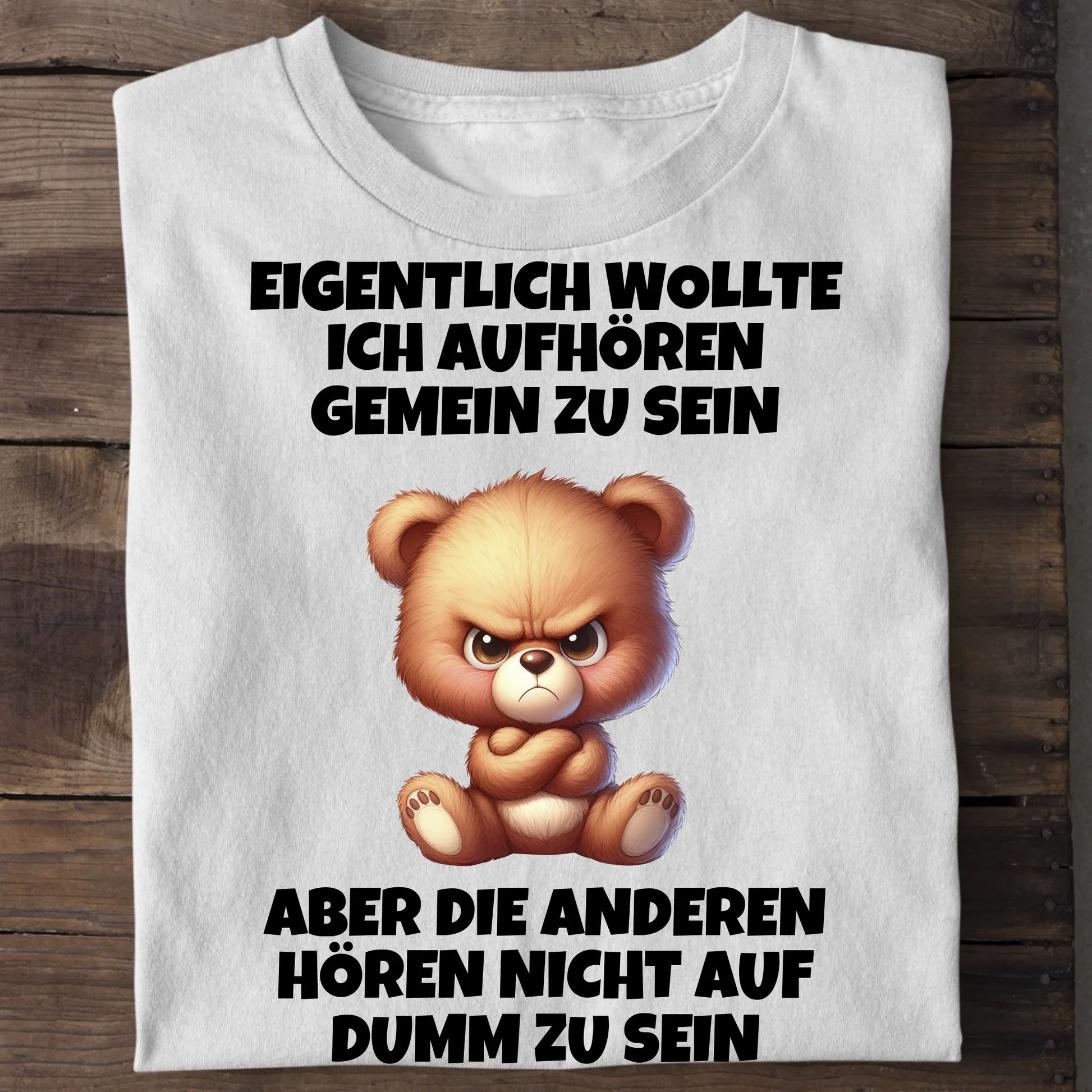 Nicht mehr gemein sein - Organic Men's Shirt (personalisierbar) Crafter T-Shirt ST ST White