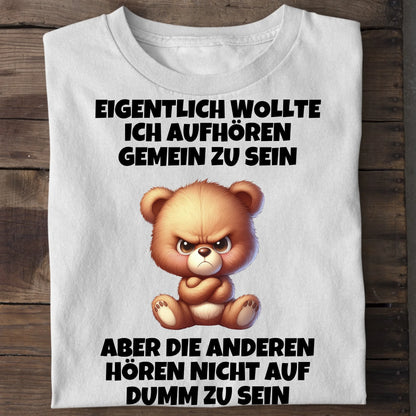 Nicht mehr gemein sein - Organic Men's Shirt (personalisierbar) Crafter T-Shirt ST ST White