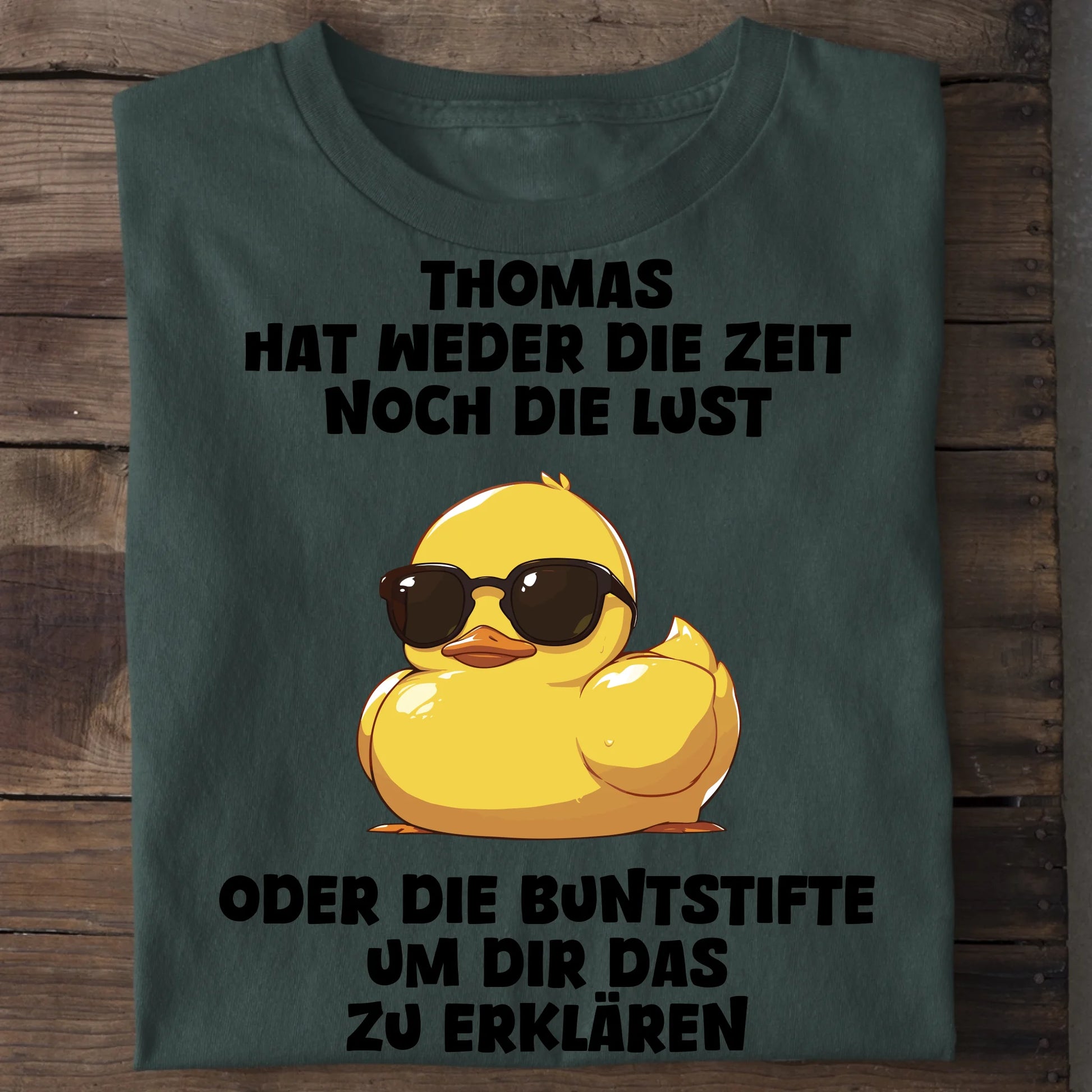 Buntstifte - Organic Men's Shirt (personalisierbar) Crafter T-Shirt ST ST Bottled-Green