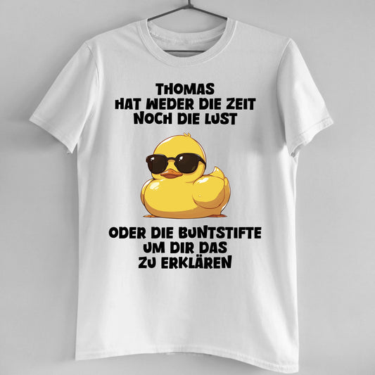 Buntstifte - Organic Men's Shirt (personalisierbar)