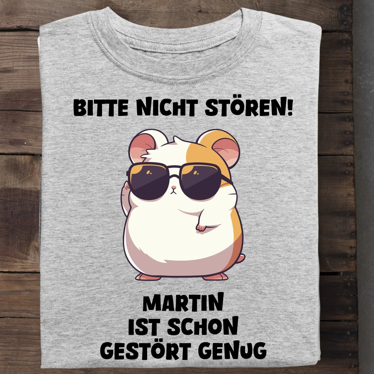 Gestört genug - Organic Men's Shirt (personalisierbar) Crafter T-Shirt ST ST Heather-Grey