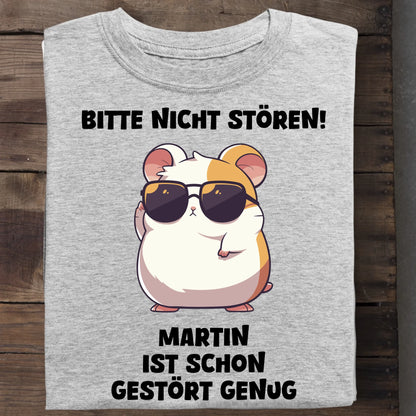 Gestört genug - Organic Men's Shirt (personalisierbar) Crafter T-Shirt ST ST Heather-Grey