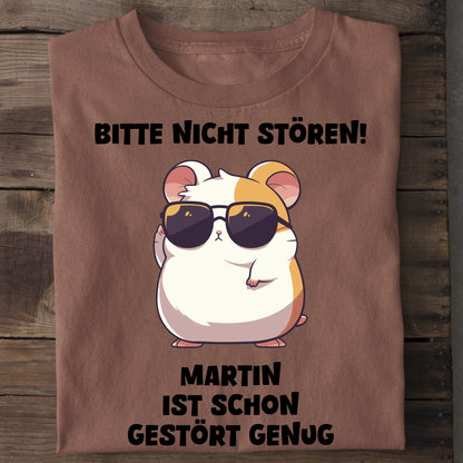 Gestört genug - Organic Men's Shirt (personalisierbar) Crafter T-Shirt ST ST Heritage-Brown