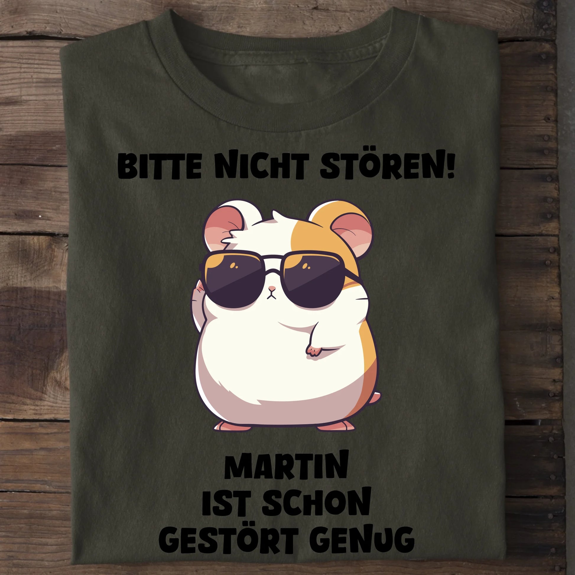 Gestört genug - Organic Men's Shirt (personalisierbar) Crafter T-Shirt ST ST Khaki