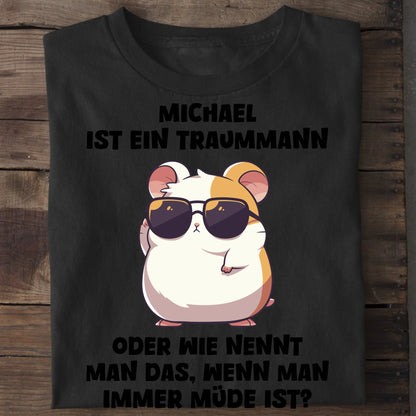 Traummann - Organic Men's Shirt (personalisierbar) Crafter T-Shirt ST ST Black