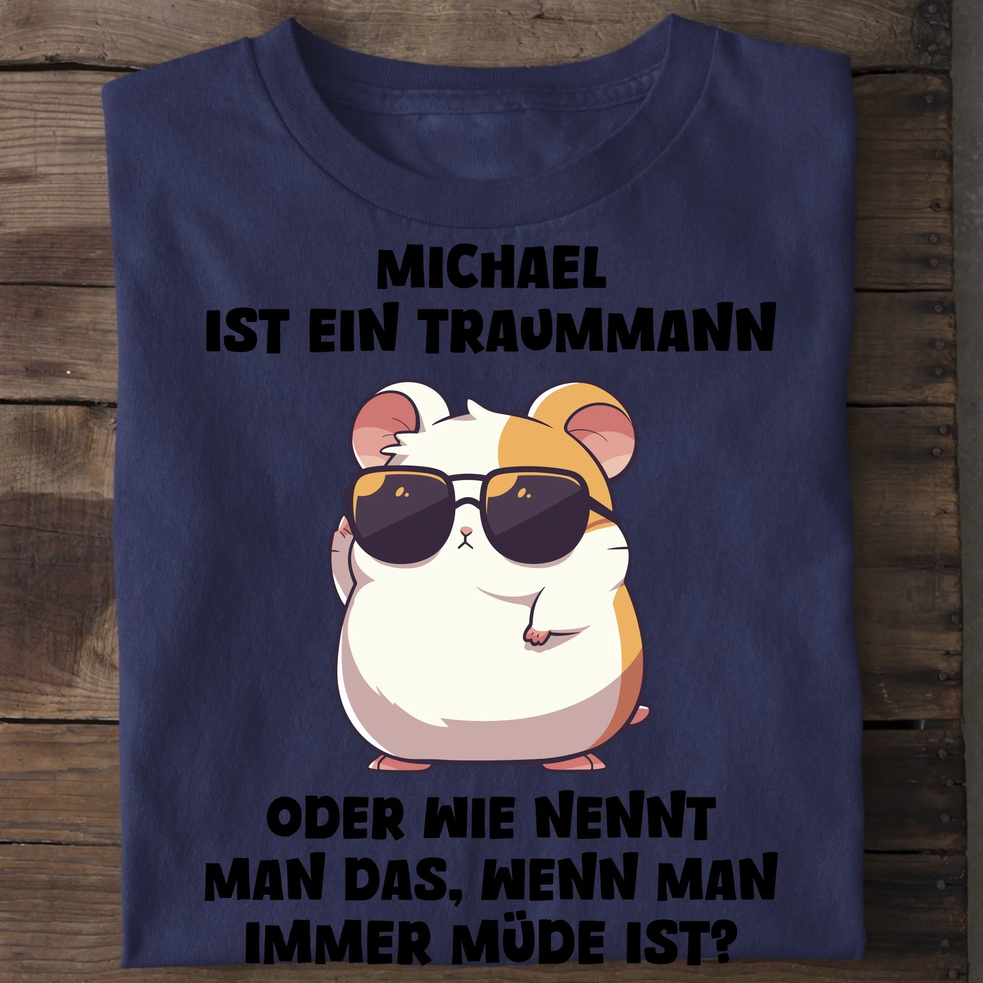 Traummann - Organic Men's Shirt (personalisierbar) Crafter T-Shirt ST ST French-Navy