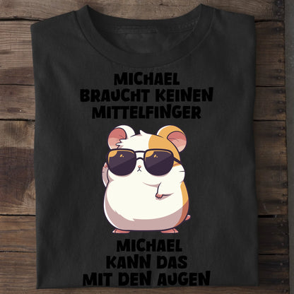 Keinen Mittelfinger - Organic Men's Shirt (personalisierbar) Crafter T-Shirt ST ST Black