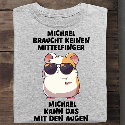 Keinen Mittelfinger - Organic Men's Shirt (personalisierbar) Crafter T-Shirt ST ST Heather-Grey