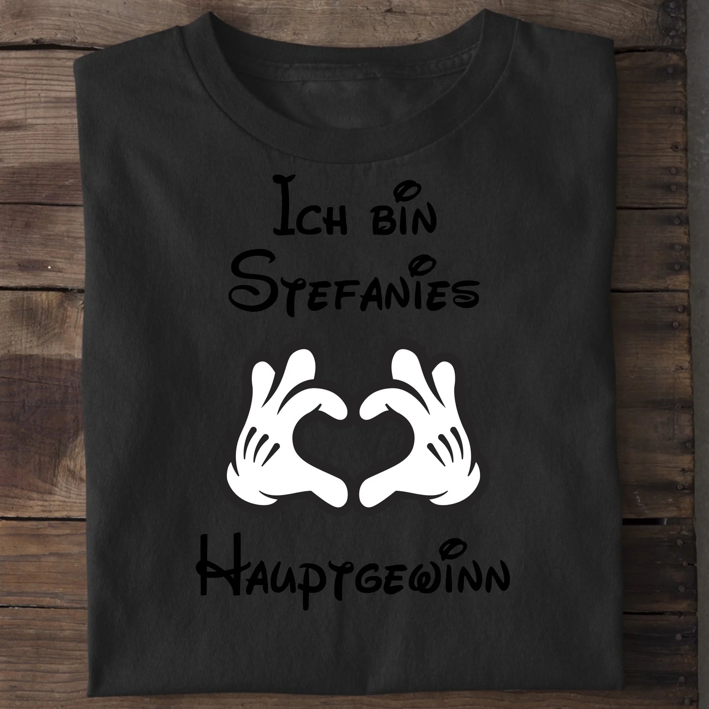 Hauptgewinn - Organic Men's Shirt (personalisierbar) Crafter T-Shirt ST ST Black