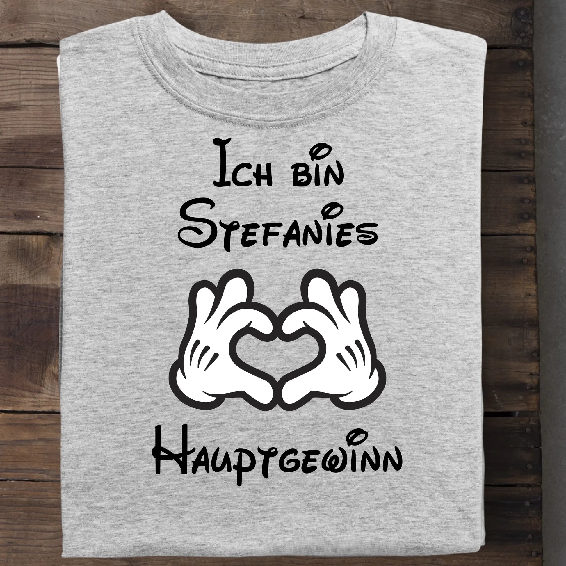 Hauptgewinn - Organic Men's Shirt (personalisierbar) Crafter T-Shirt ST ST Heather-Grey