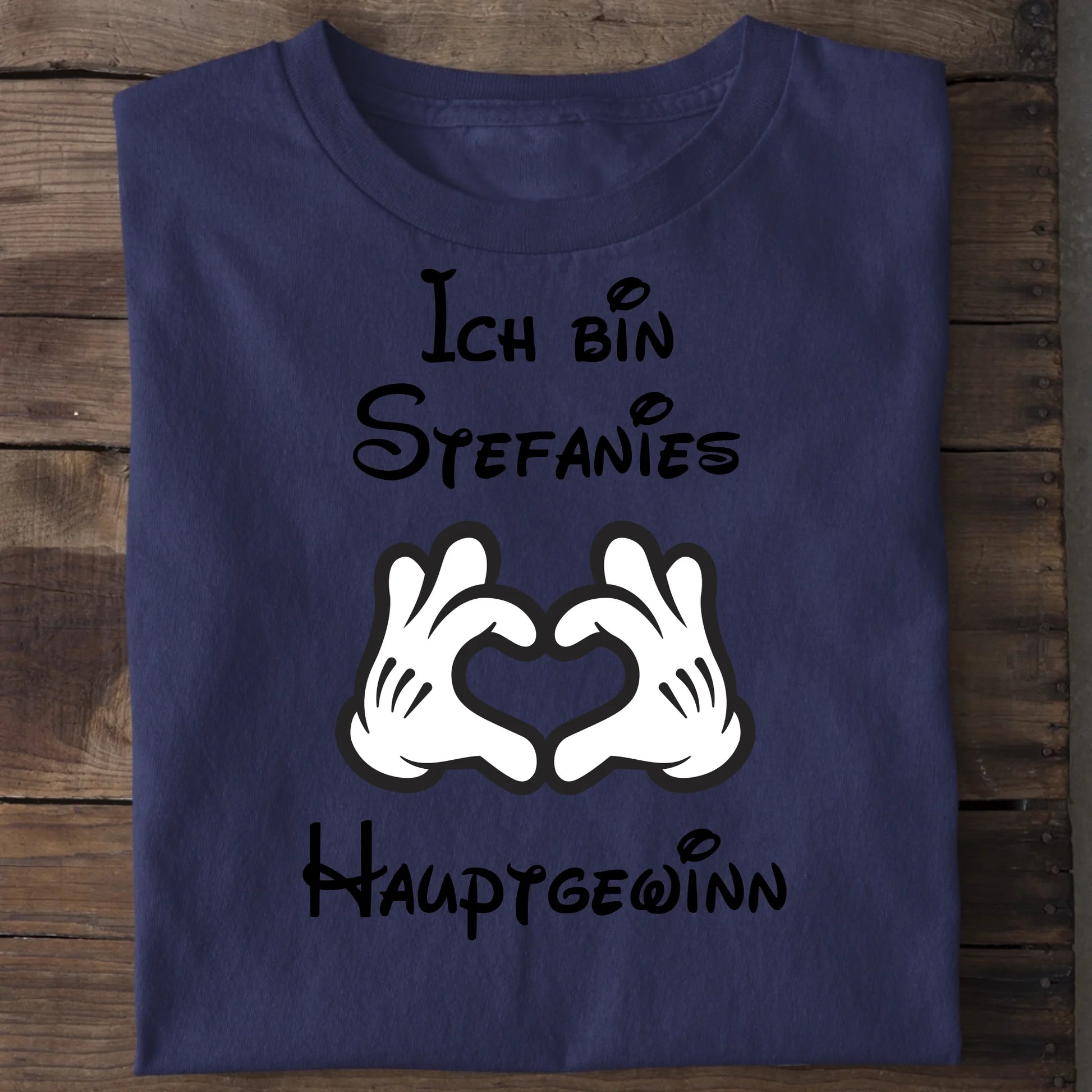 Hauptgewinn - Organic Men's Shirt (personalisierbar) Crafter T-Shirt ST ST French-Navy