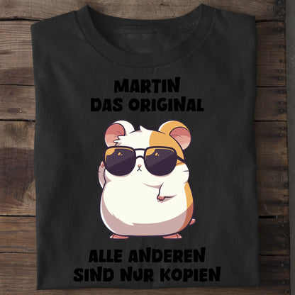 Das Original - Organic Men's Shirt (personalisierbar) Crafter T-Shirt ST ST Black