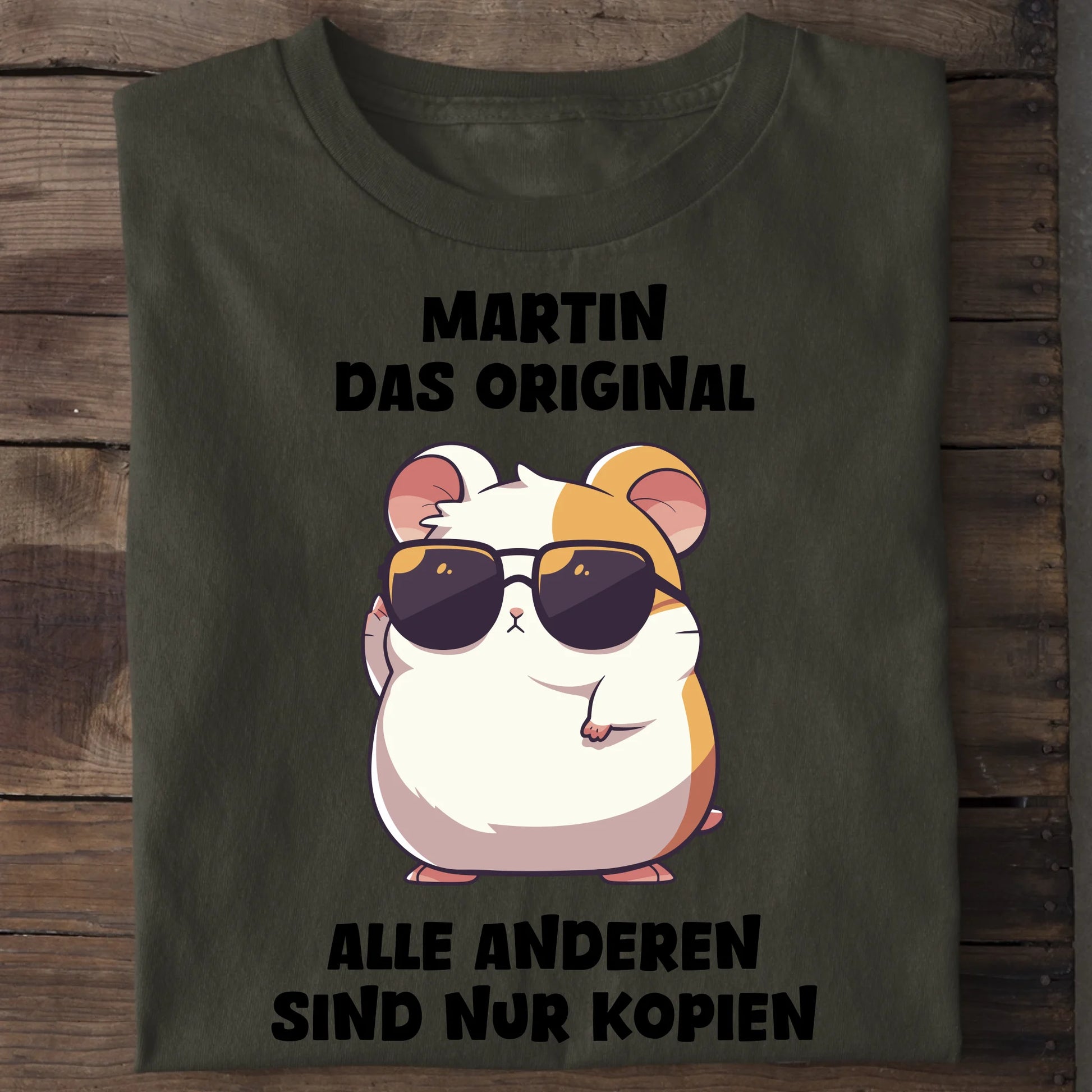 Das Original - Organic Men's Shirt (personalisierbar) Crafter T-Shirt ST ST Khaki