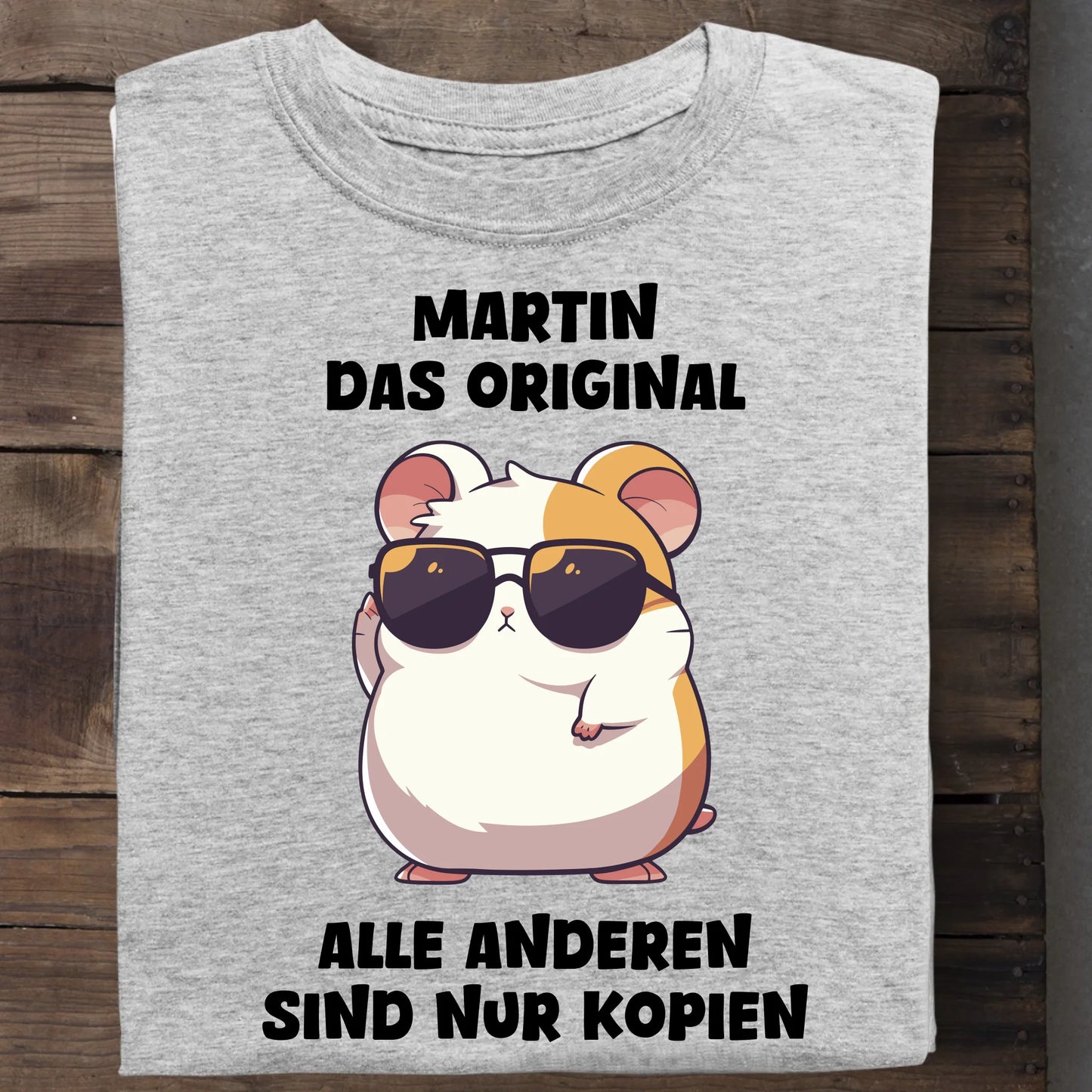 Das Original - Organic Men's Shirt (personalisierbar) Crafter T-Shirt ST ST Heather-Grey