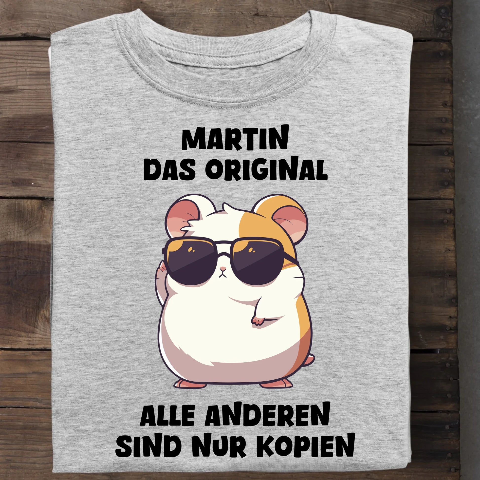 Das Original - Organic Men's Shirt (personalisierbar) Crafter T-Shirt ST ST Heather-Grey