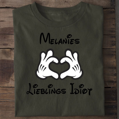 Lieblingsidiot - Organic Men's Shirt (personalisierbar) Crafter T-Shirt ST ST Khaki