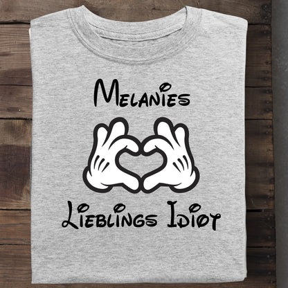 Lieblingsidiot - Organic Men's Shirt (personalisierbar) Crafter T-Shirt ST ST Heather-Grey