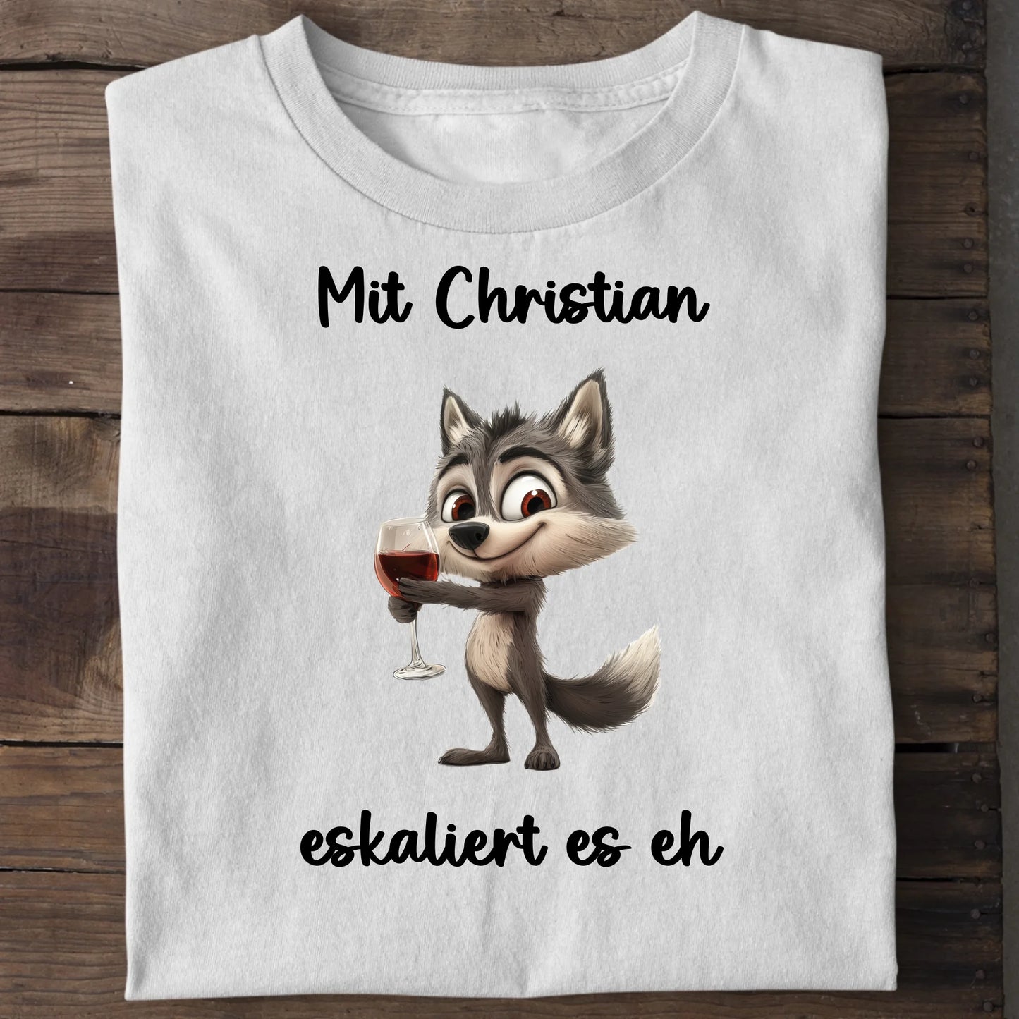 Es eskaliert eh - Organic Men's Shirt (personalisierbar) Crafter T-Shirt ST ST White