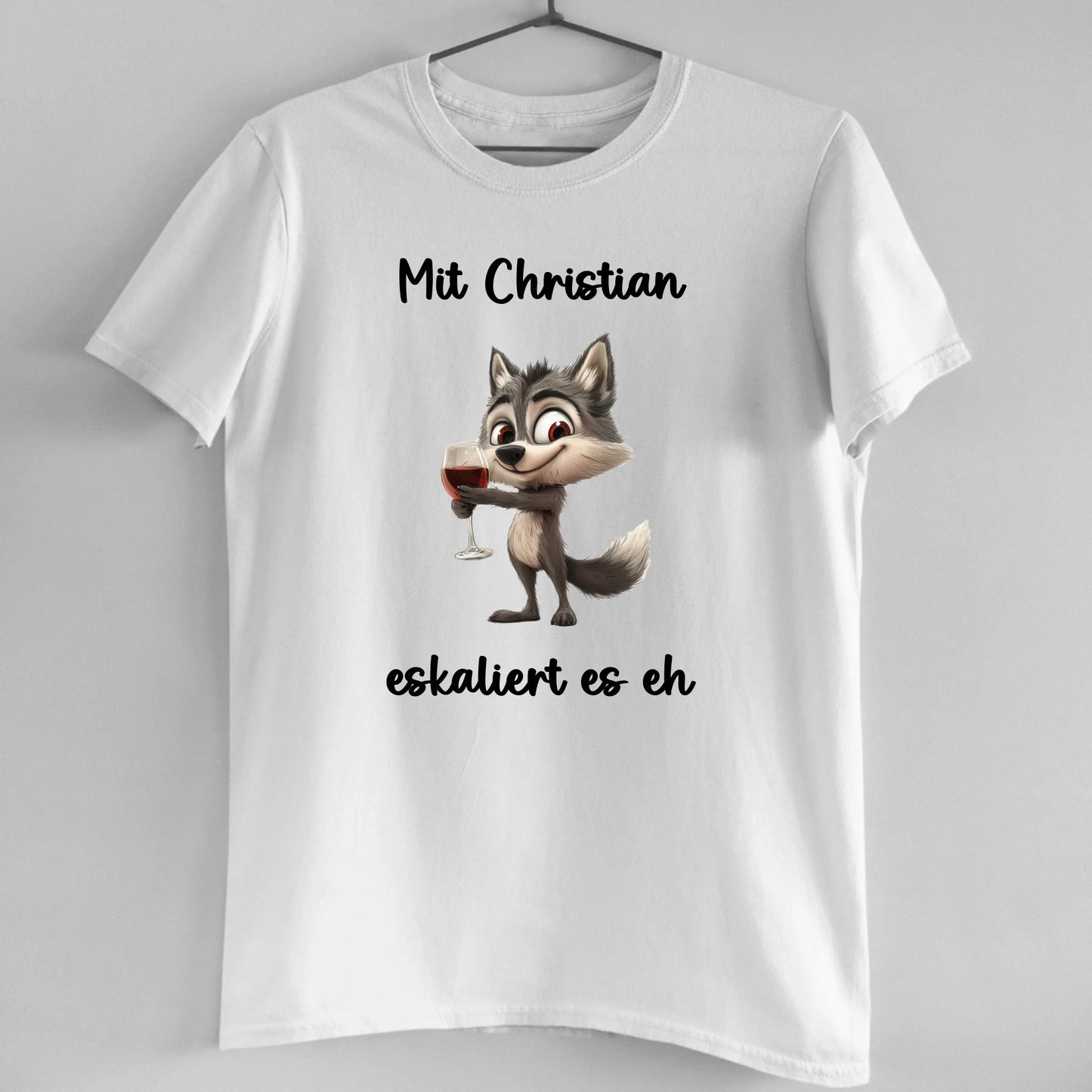 Es eskaliert eh - Organic Men's Shirt (personalisierbar)
