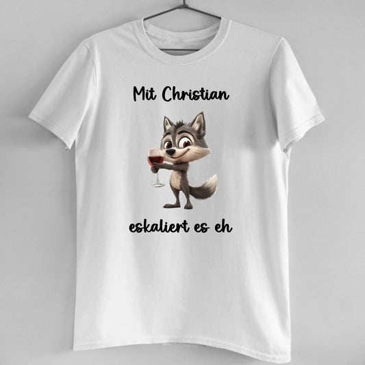 Es eskaliert eh - Organic Men's Shirt (personalisierbar)