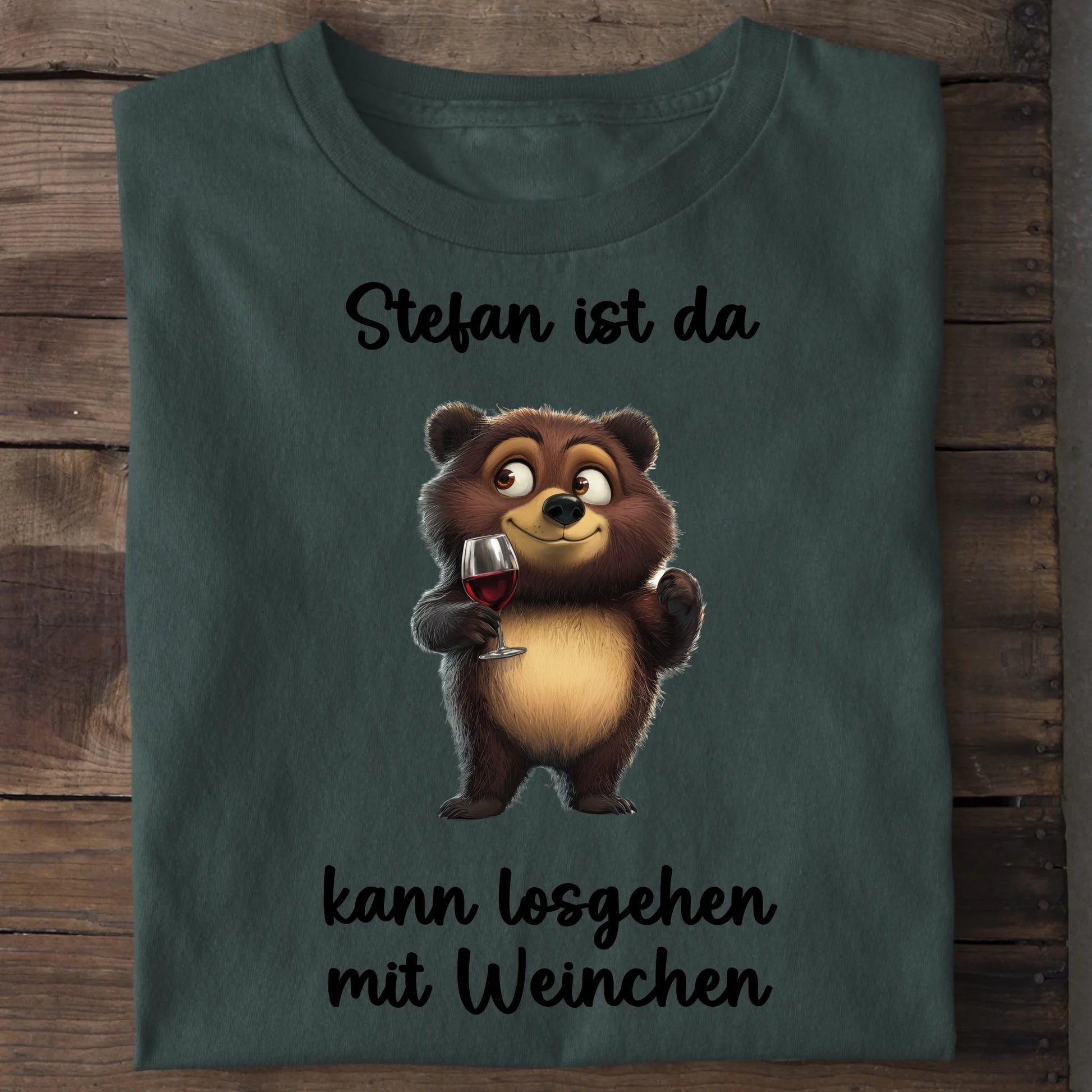 Kann losgehen - Organic Men's Shirt (personalisierbar) Crafter T-Shirt ST ST Bottled-Green