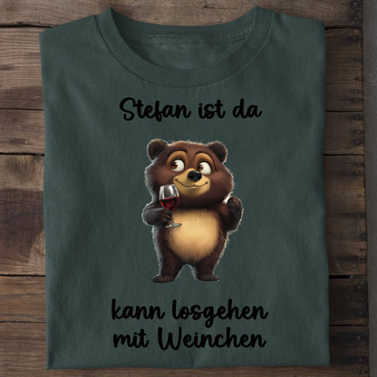 Kann losgehen - Organic Men's Shirt (personalisierbar) Crafter T-Shirt ST ST Bottled-Green