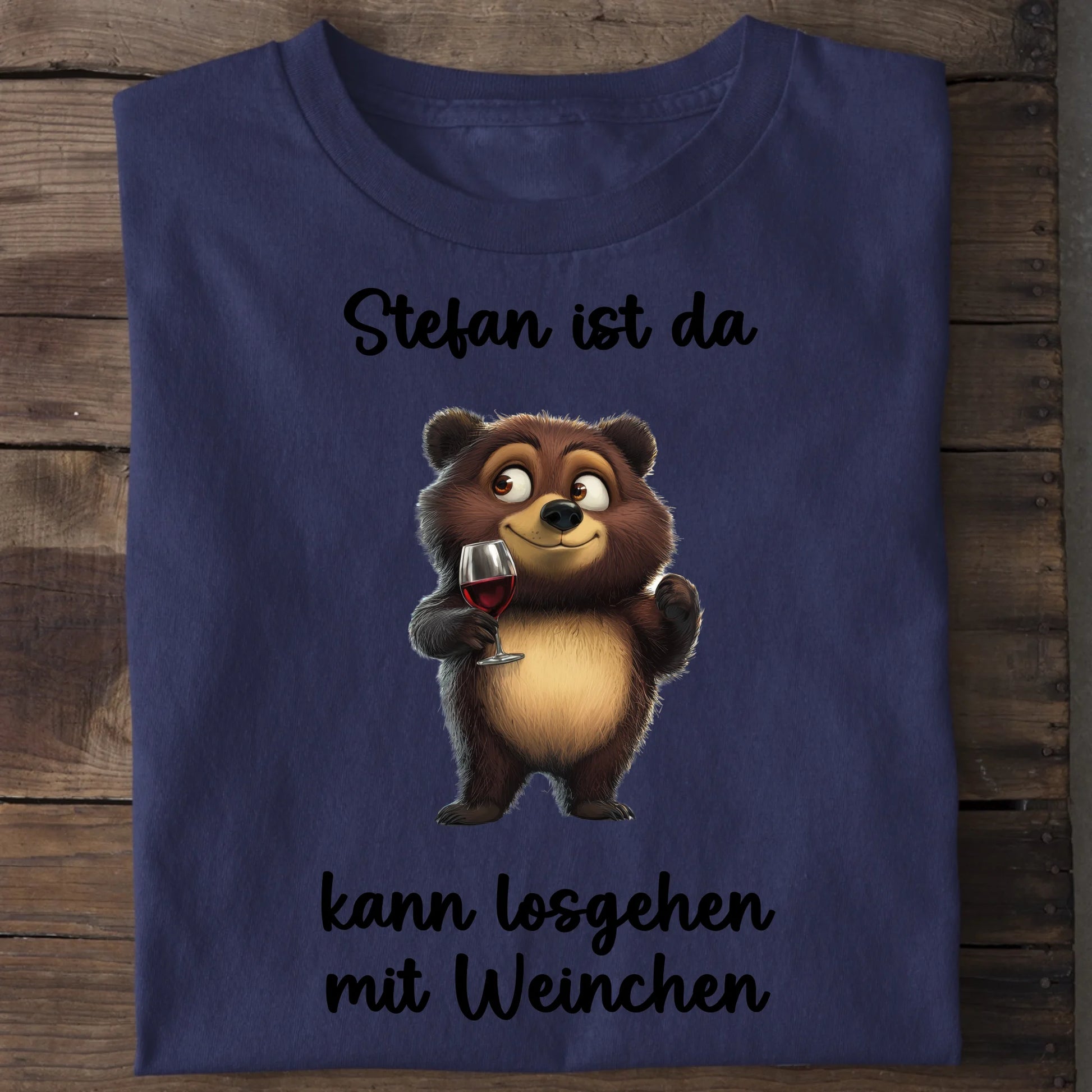 Kann losgehen - Organic Men's Shirt (personalisierbar) Crafter T-Shirt ST ST French-Navy